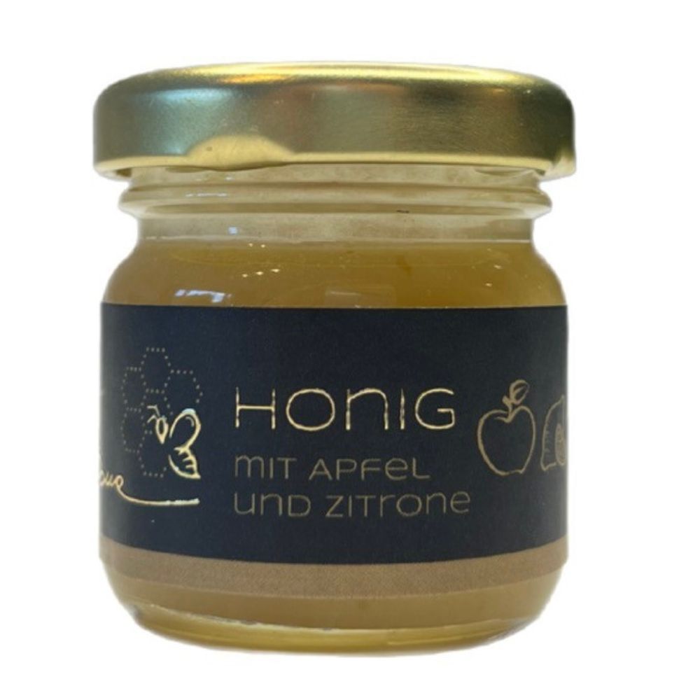 Honig mit Apfel und Zitrone – Bild 3